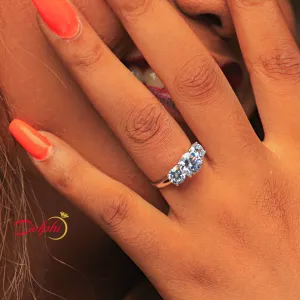 Sterling Silver Engagement Ring - 06AS81