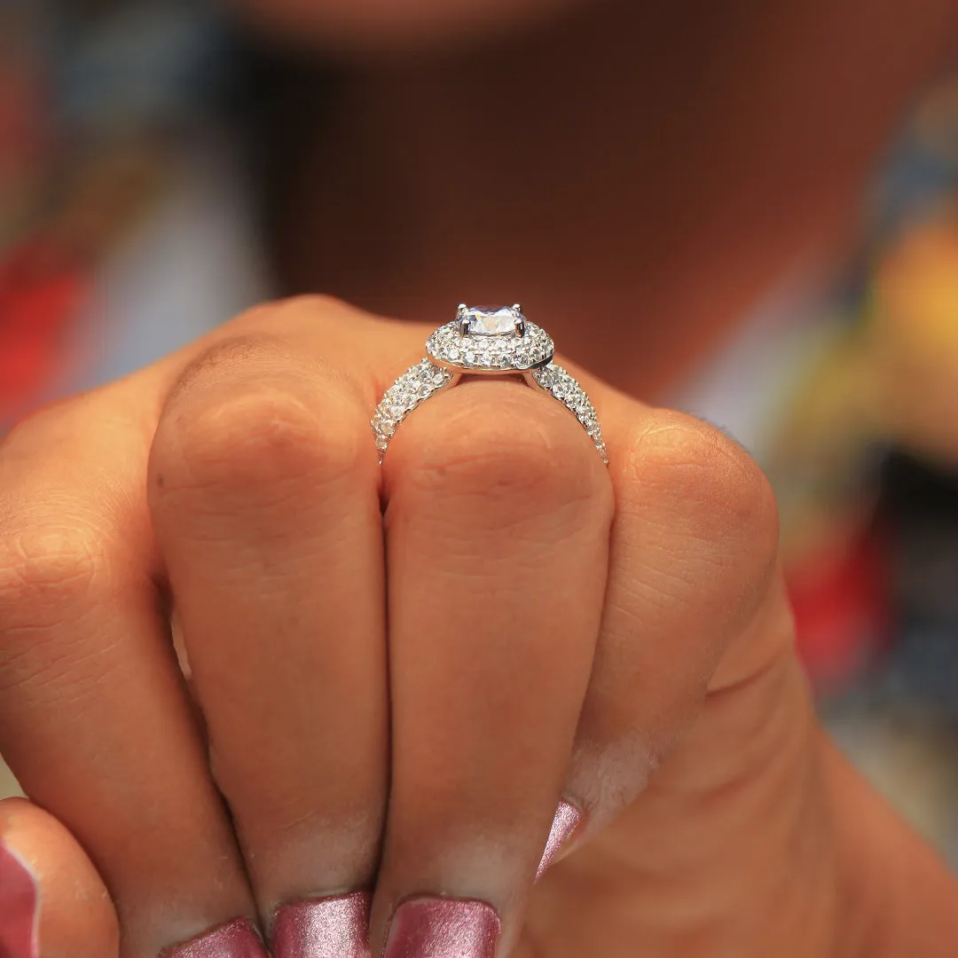 Sterling Silver Trio Bridal Set - 08AS73