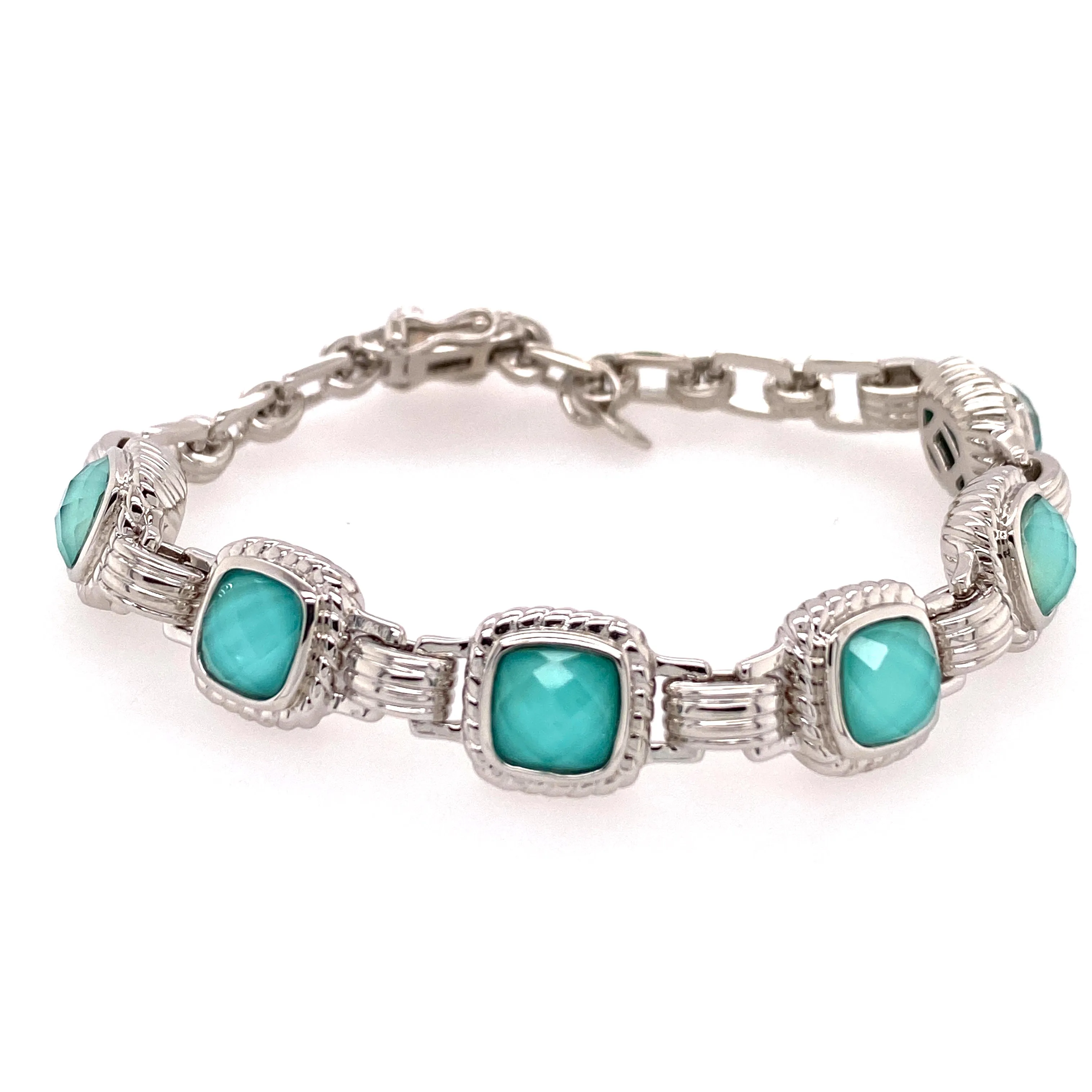 Sterling Silver Turquoise Bracelet