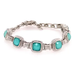 Sterling Silver Turquoise Bracelet