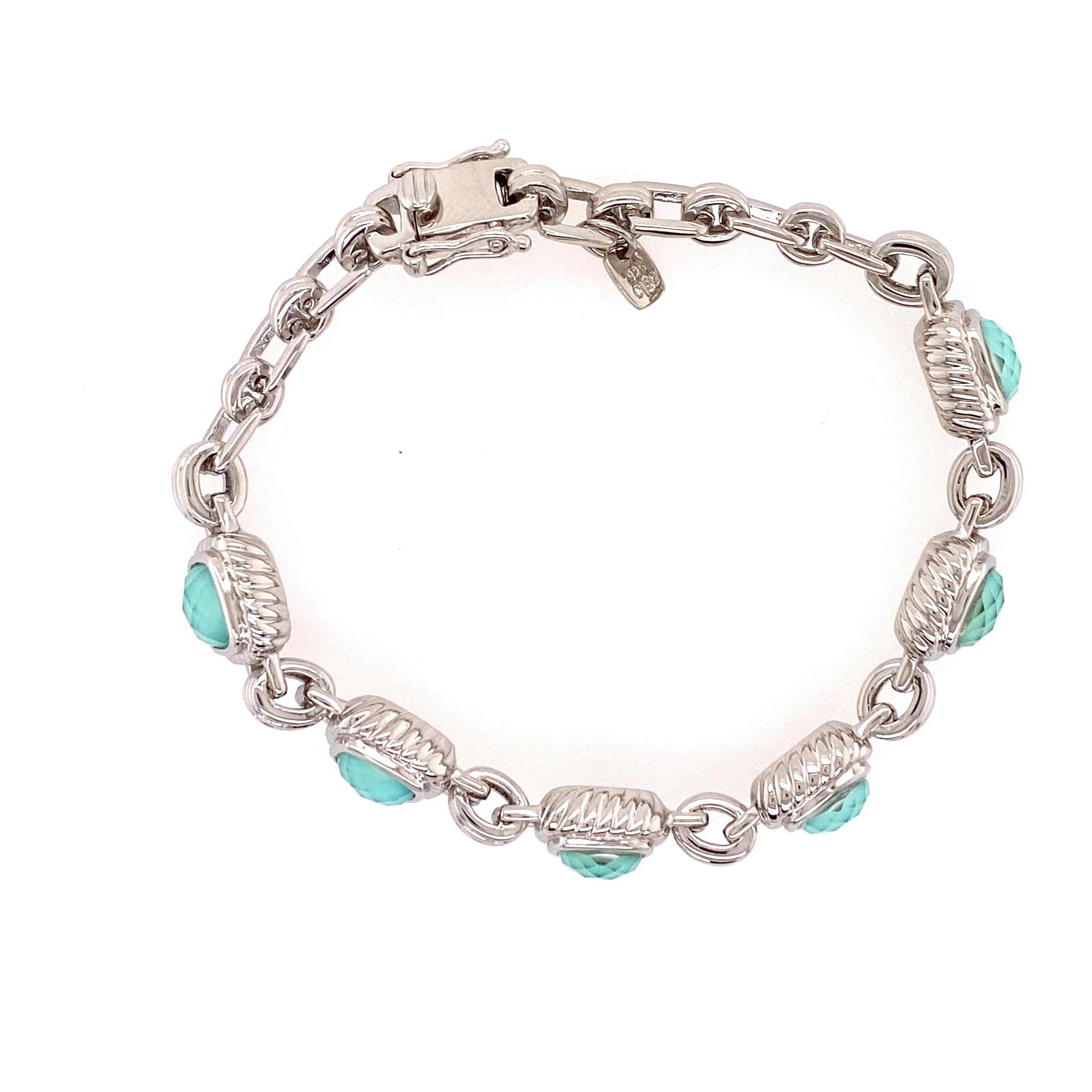 Sterling Silver Turquoise Bracelet