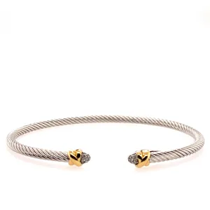 Sterling Silver Twisted Cuff Bracelet