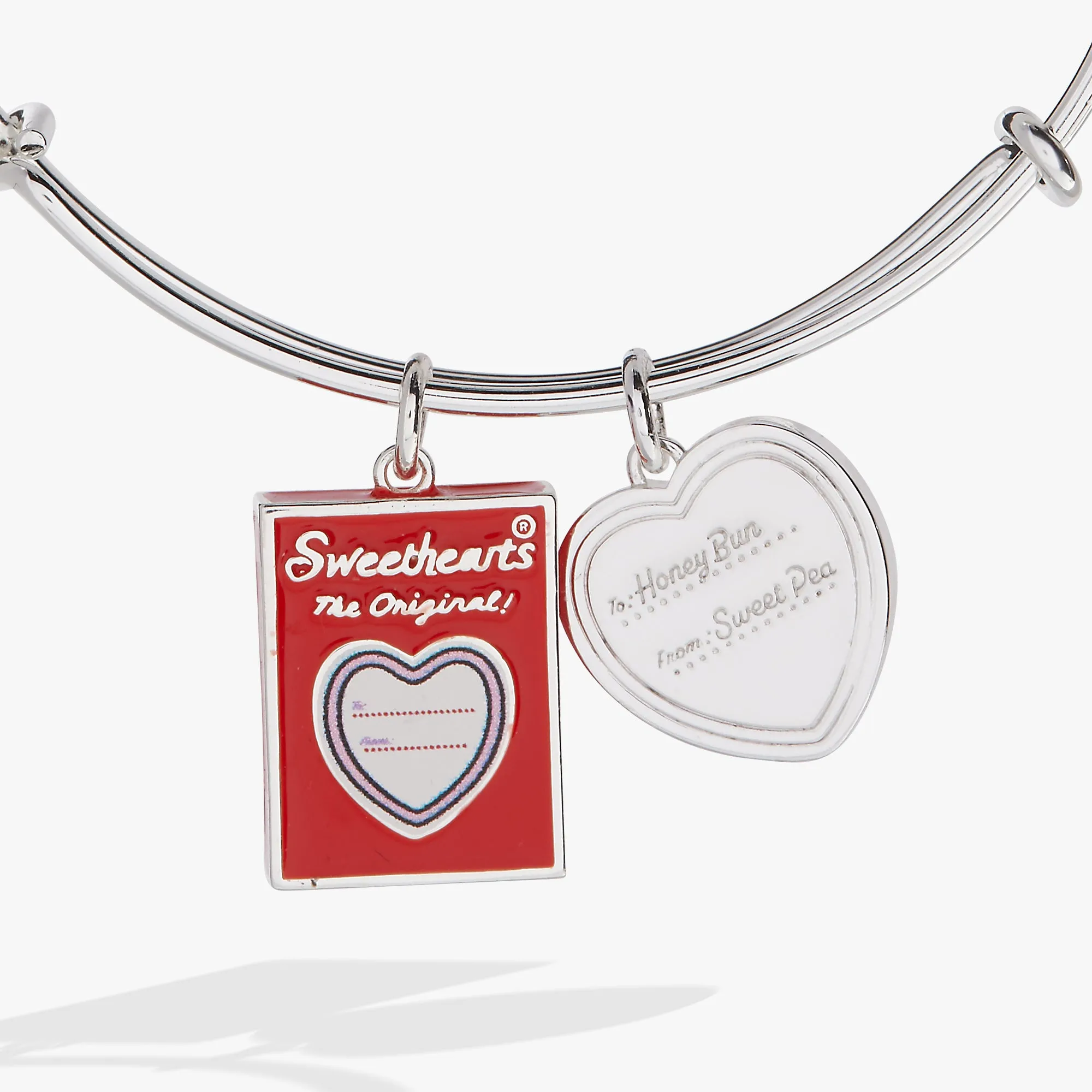 Sweethearts? Box and Tag Duo Charm Bangle