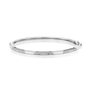 Tacori Crescent Eclipse 3mm Pulse Milgrain Bangle FB842-M