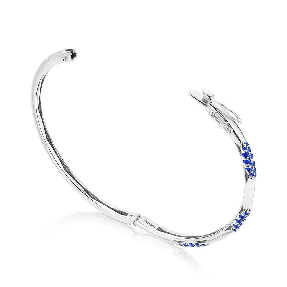 Tacori Crescent Eclipse Pulse Sapphire Bangle FB668BS-M