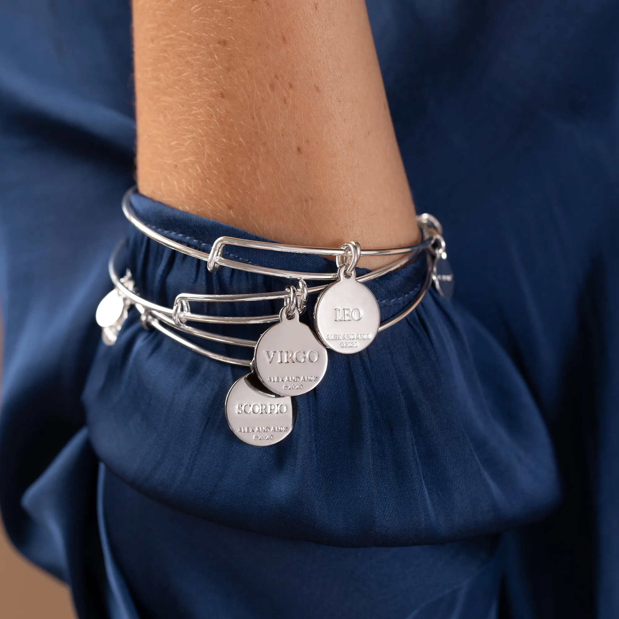 Taurus Zodiac Charm Bangle