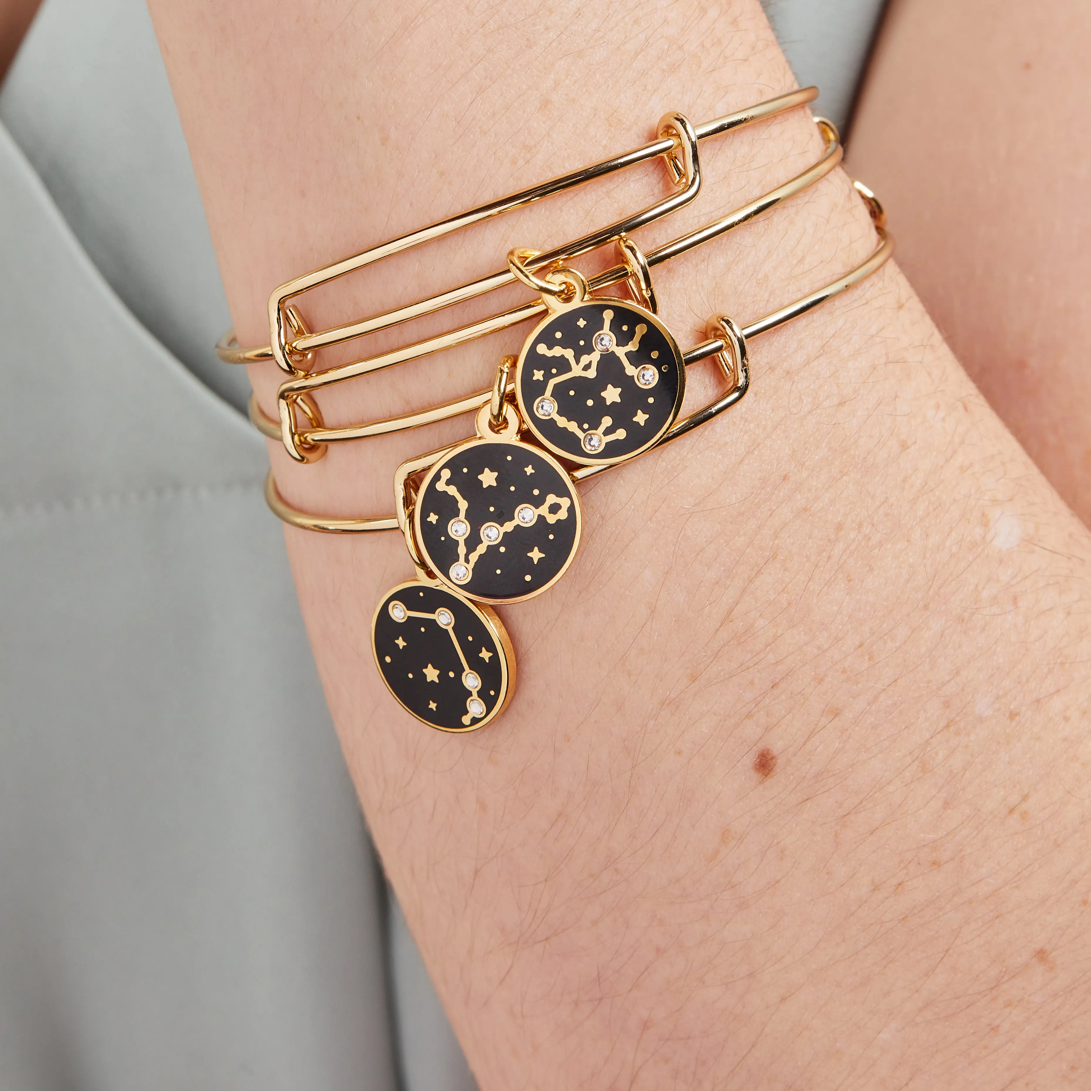 Taurus Zodiac Charm Bangle
