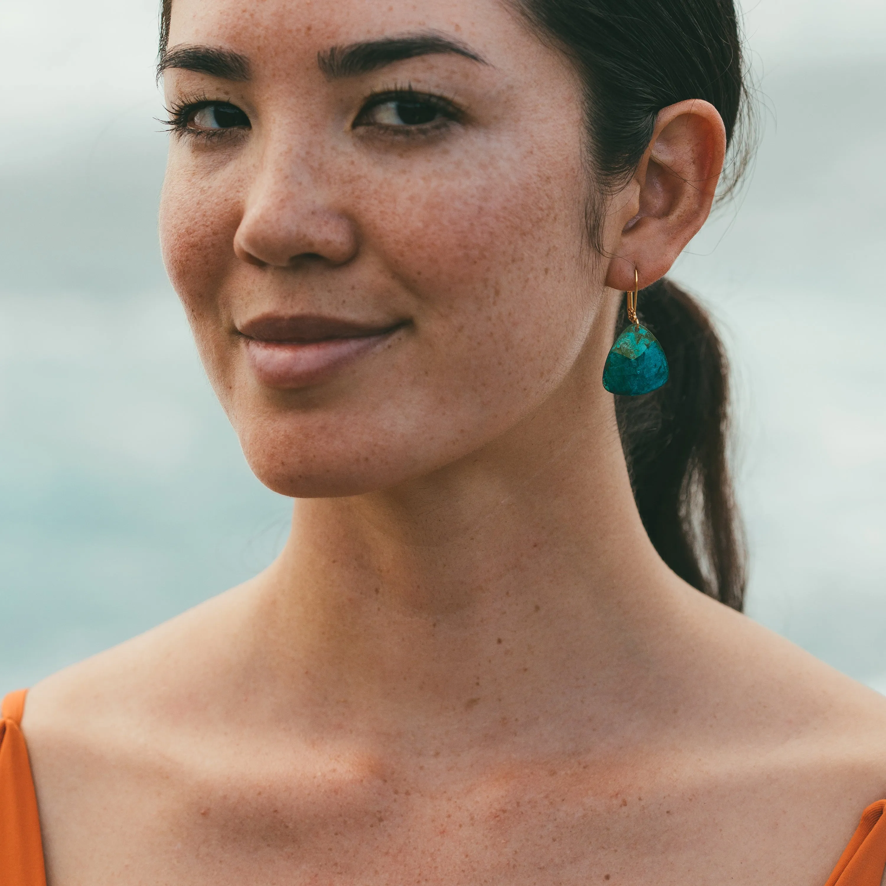 Teal Isla Earrings