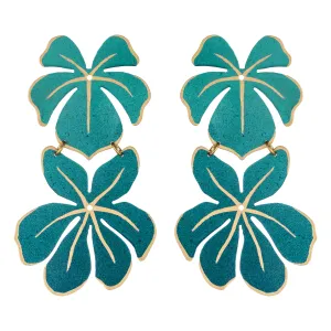 Teal Tahiti Earrings