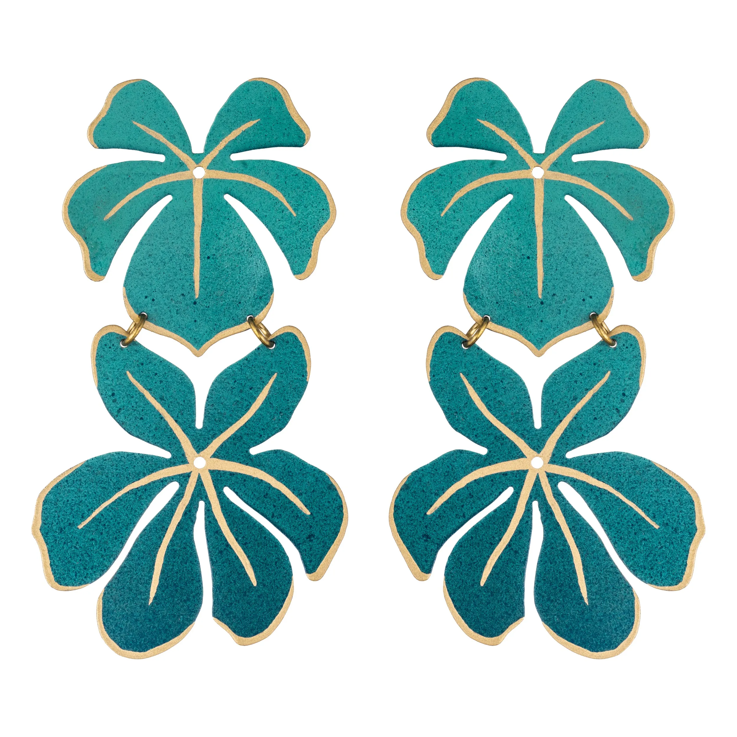Teal Tahiti Earrings