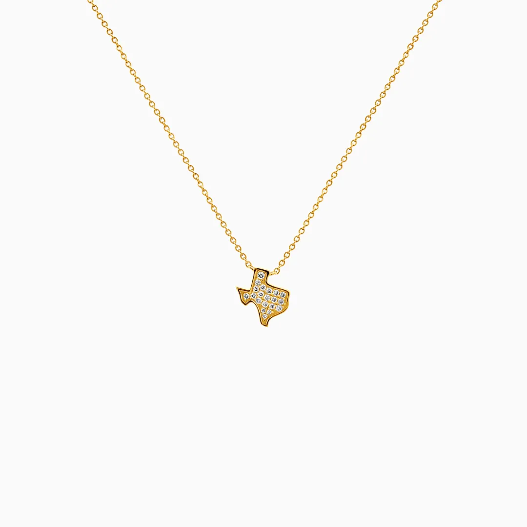 Texas Pav?? Diamond Necklace