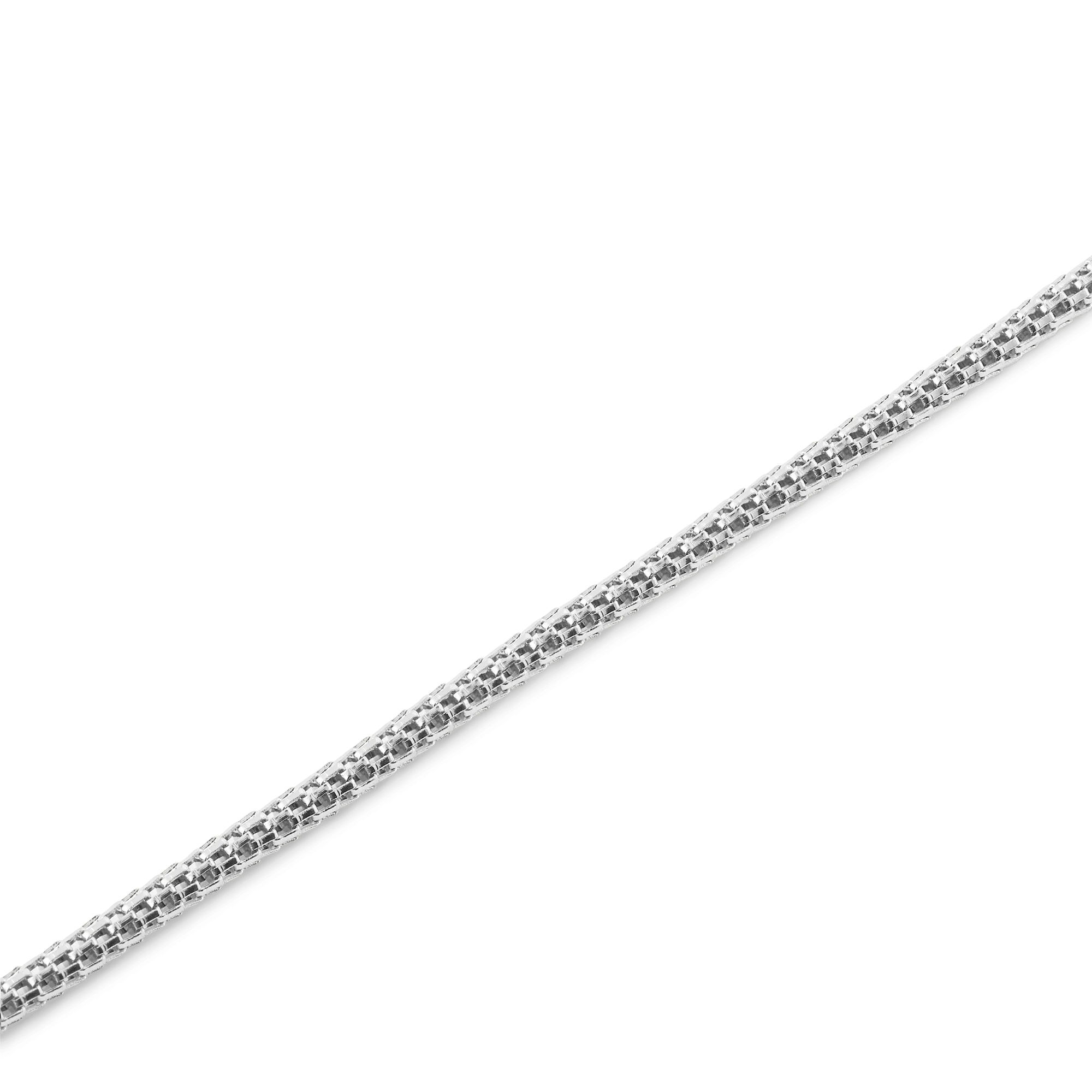 Tide Mesh Bracelet Sterling 1.8