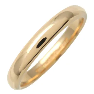 Tiffany & Co. Classic Band Ring K18  #48 750PG  Yellow Gold- Used