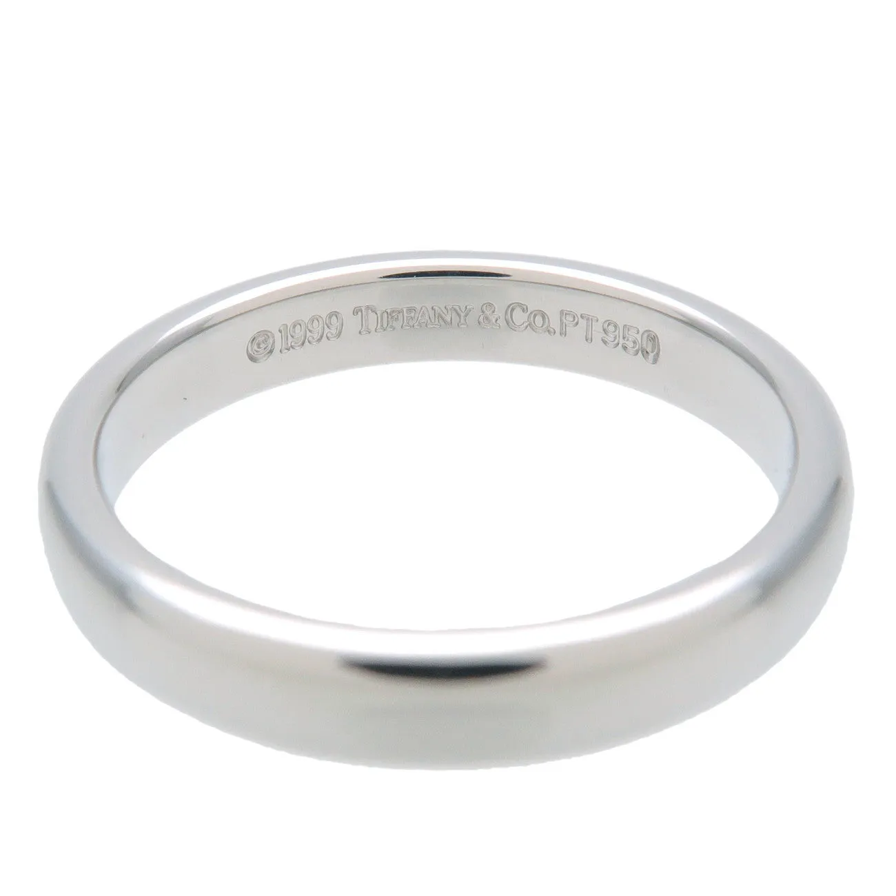 Tiffany&Co.  Classic Band Ring PT950 US4.5 EU48 Platinum Used
