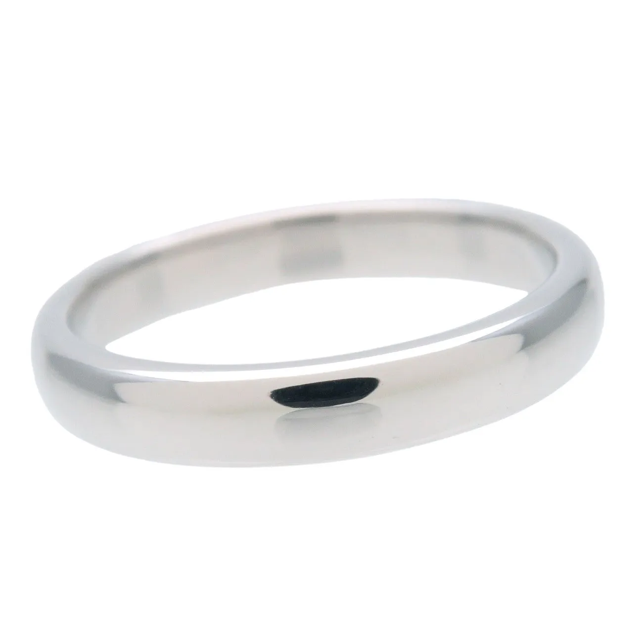 Tiffany&Co.  Classic Band Ring PT950 US4.5 EU48 Platinum Used