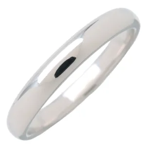 Tiffany&Co.  Classic Band Ring PT950 US7.0-7.5 Platinum Used