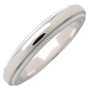 Tiffany&Co. Milgrain Band Ring PT950 Platinum US4.5 EU48 Used