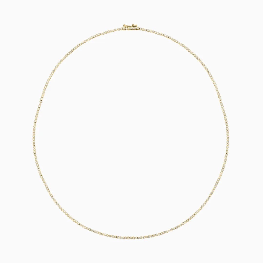 Tinsel Diamonds Tennis Necklace