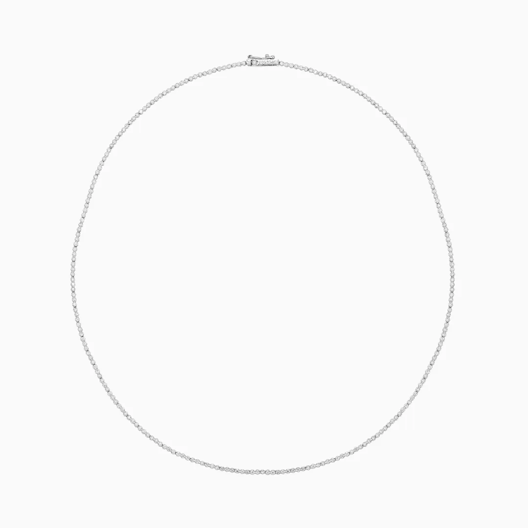 Tinsel Diamonds Tennis Necklace