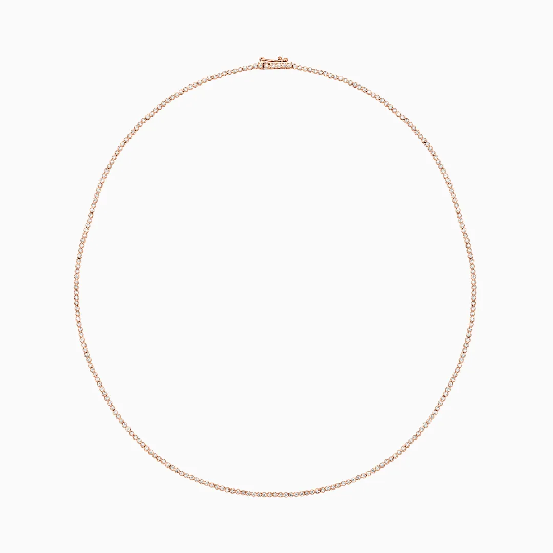 Tinsel Diamonds Tennis Necklace
