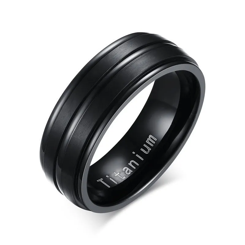 Titanium Wedding Band - 04AS62