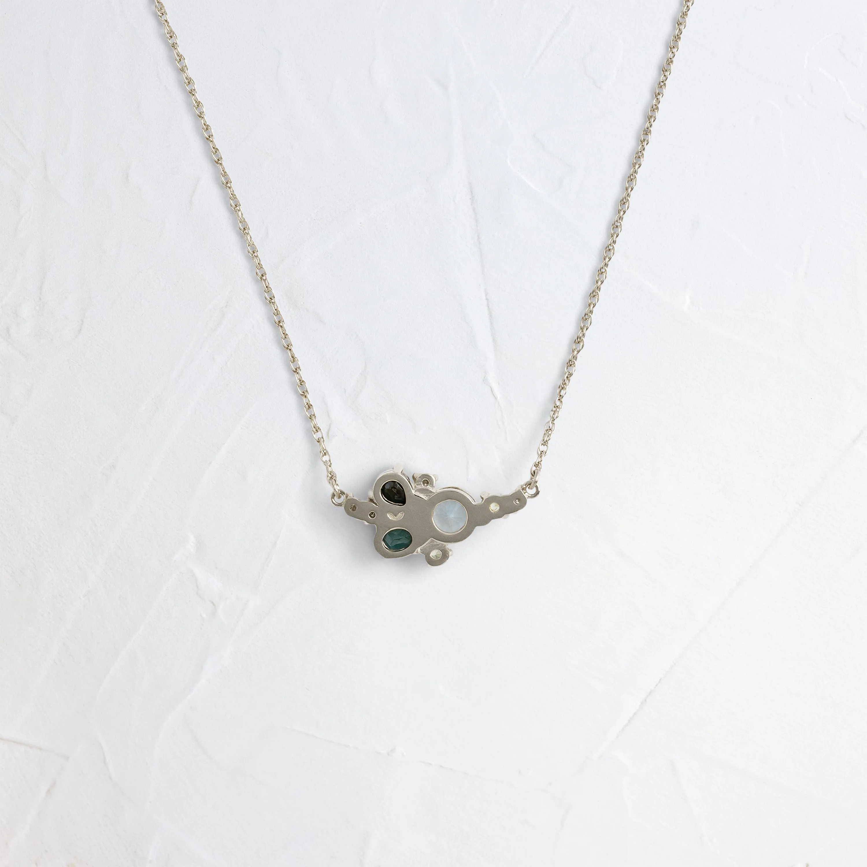 Underwater Garden Necklace, Reimagined