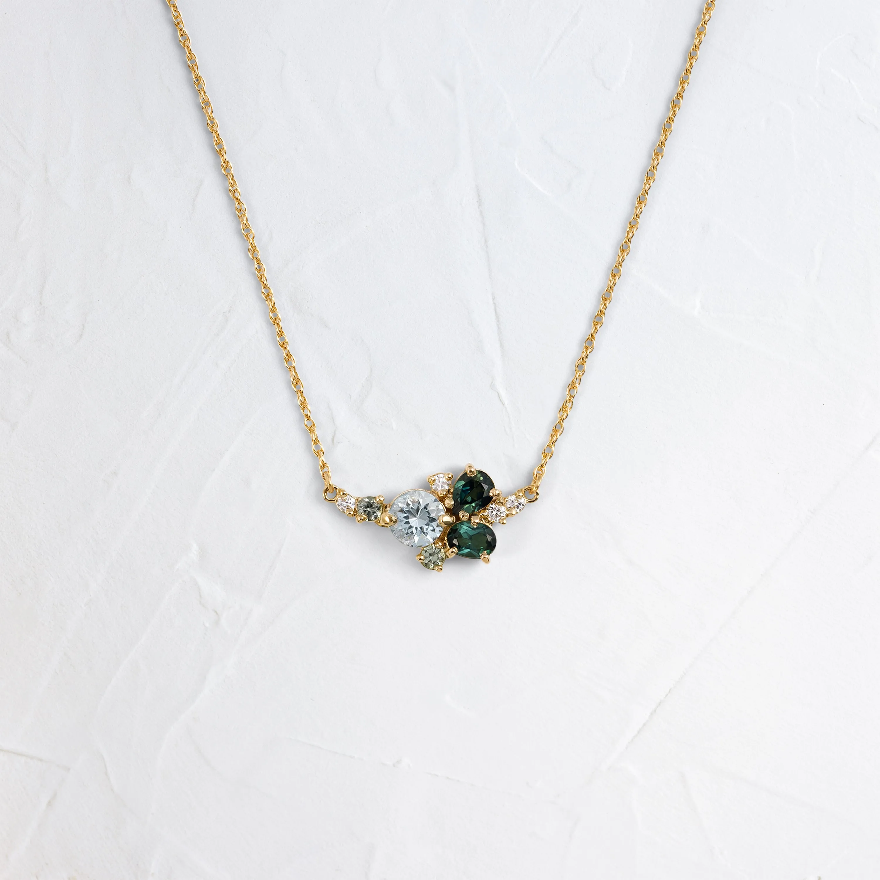 Underwater Garden Necklace, Reimagined