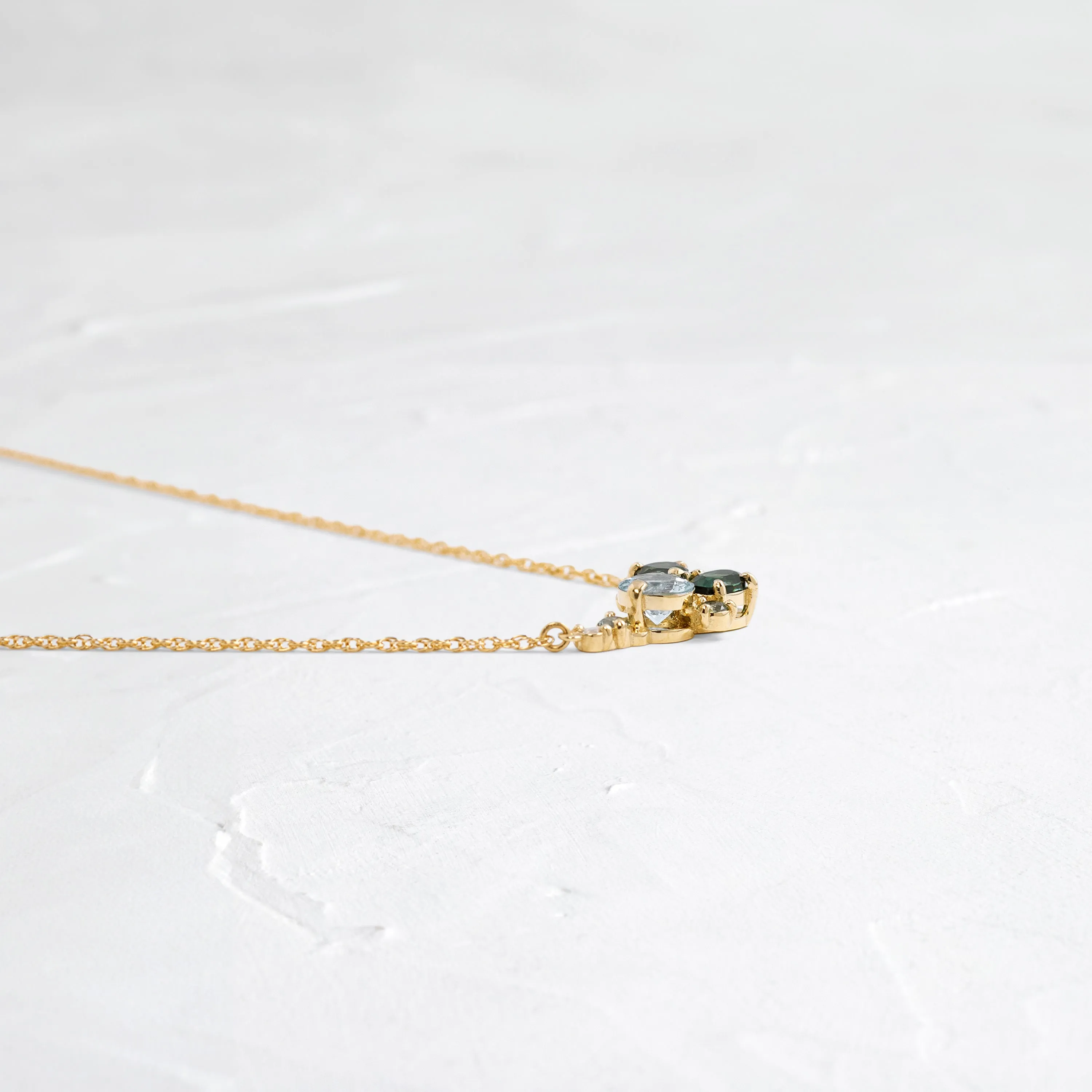 Underwater Garden Necklace, Reimagined
