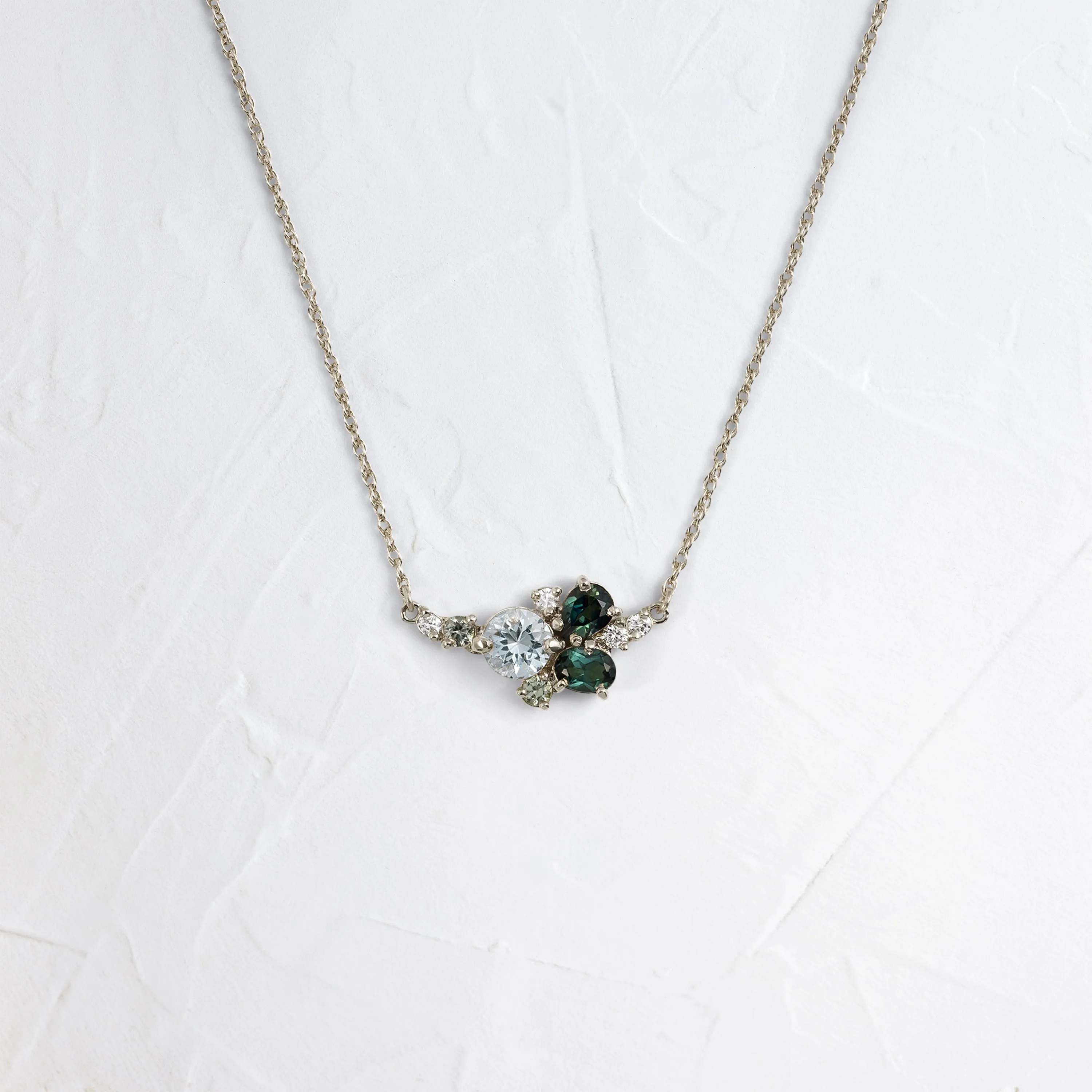 Underwater Garden Necklace, Reimagined