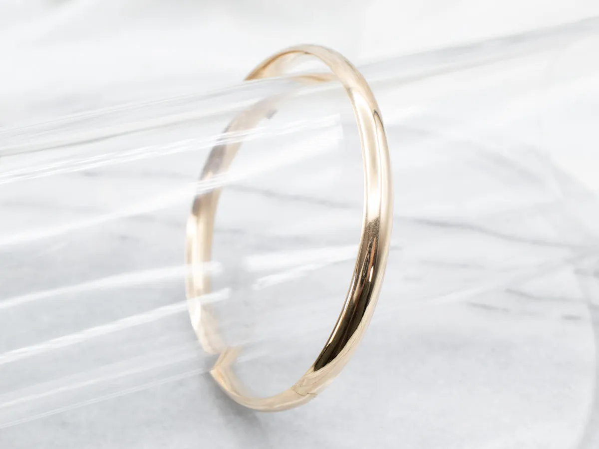 Vintage Gold Bangle Bracelet