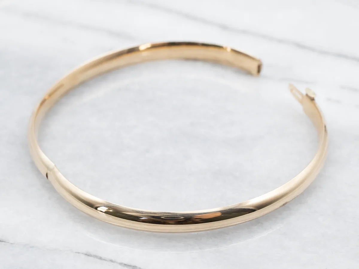 Vintage Gold Bangle Bracelet