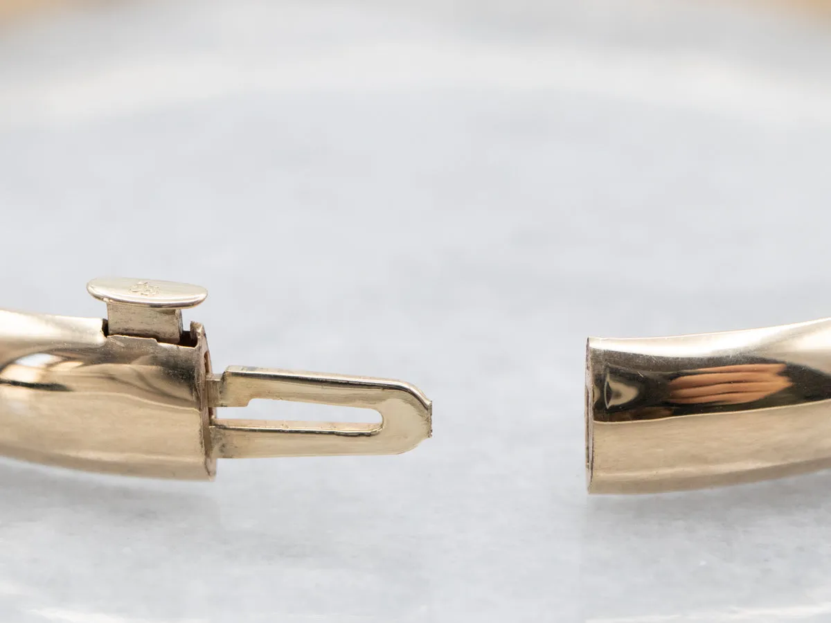 Vintage Gold Bangle Bracelet