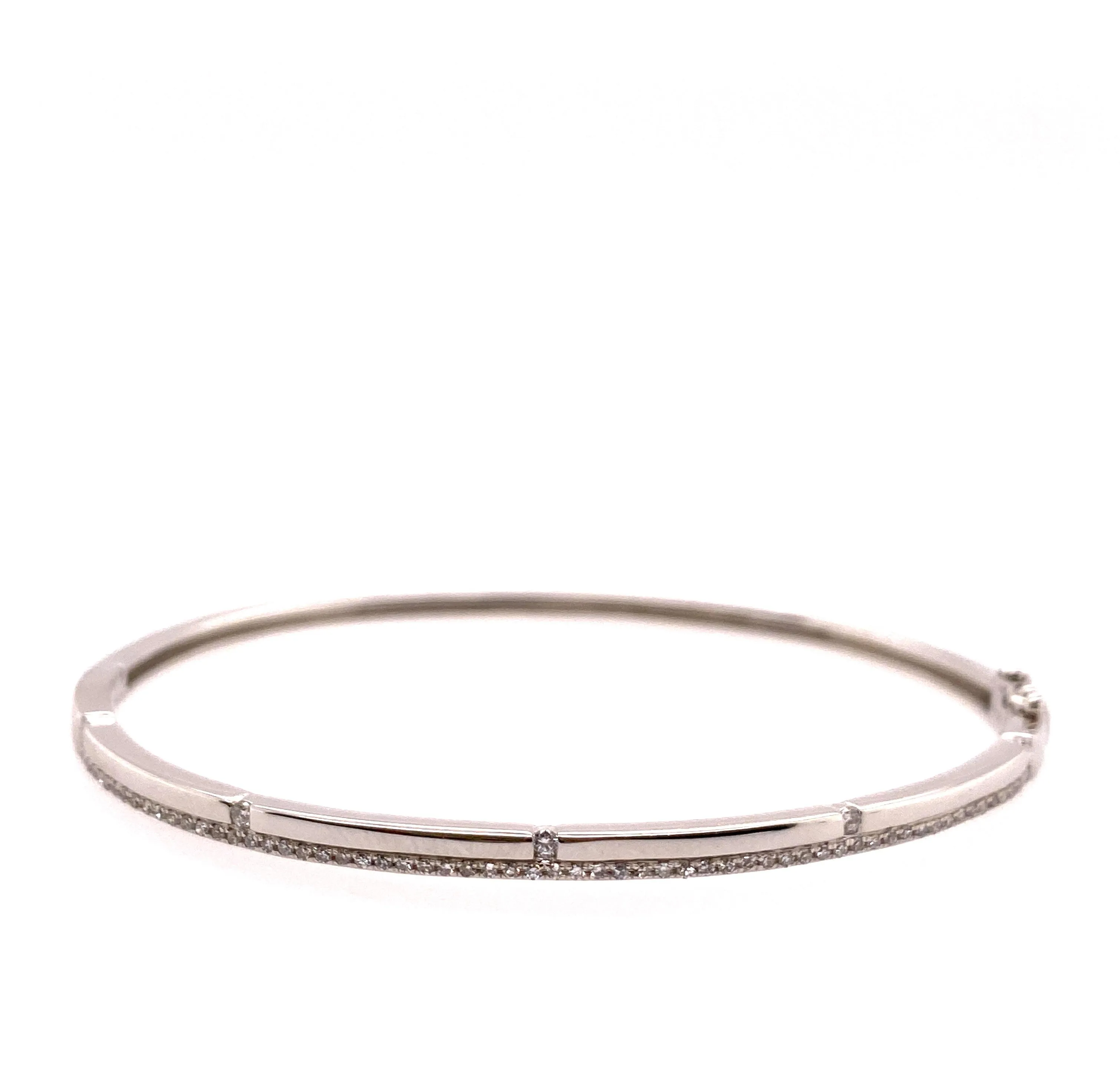 White Gold Diamond Bracelet