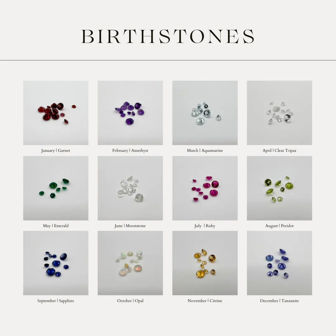 XL Pearl and Birthstone Studs
