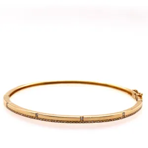 Yellow Gold Diamond Bracelet