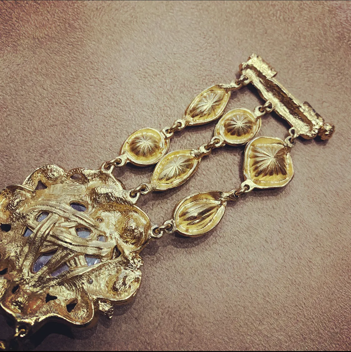 Yves Saint Laurent Blue Statement bracelet